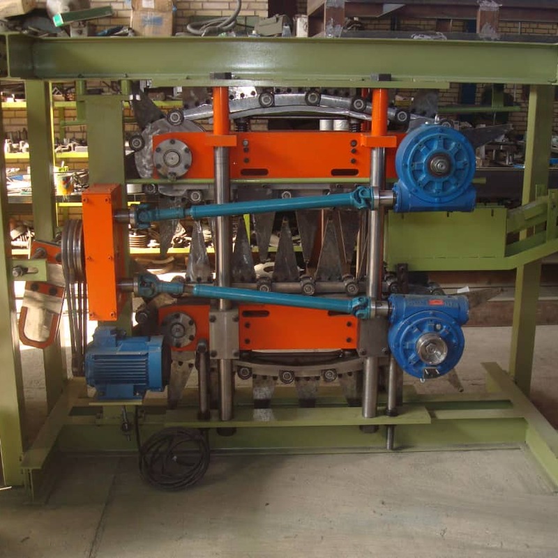 دستگاه زیگ زاگ زن خرپای تیرچه سقف سبک